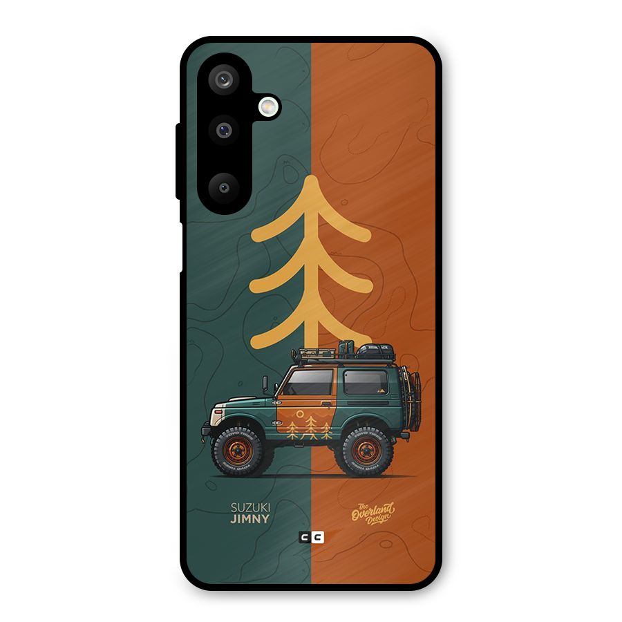 Amazing Defence Car Metal Back Case for Galaxy M16