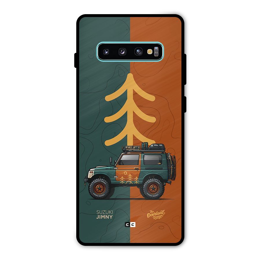 Amazing Defence Car Metal Back Case for Galaxy S10 Plus