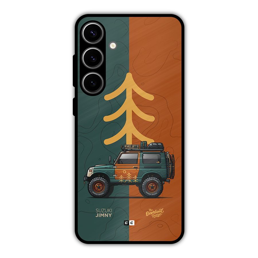 Amazing Defence Car Metal Back Case for Galaxy S24 Plus