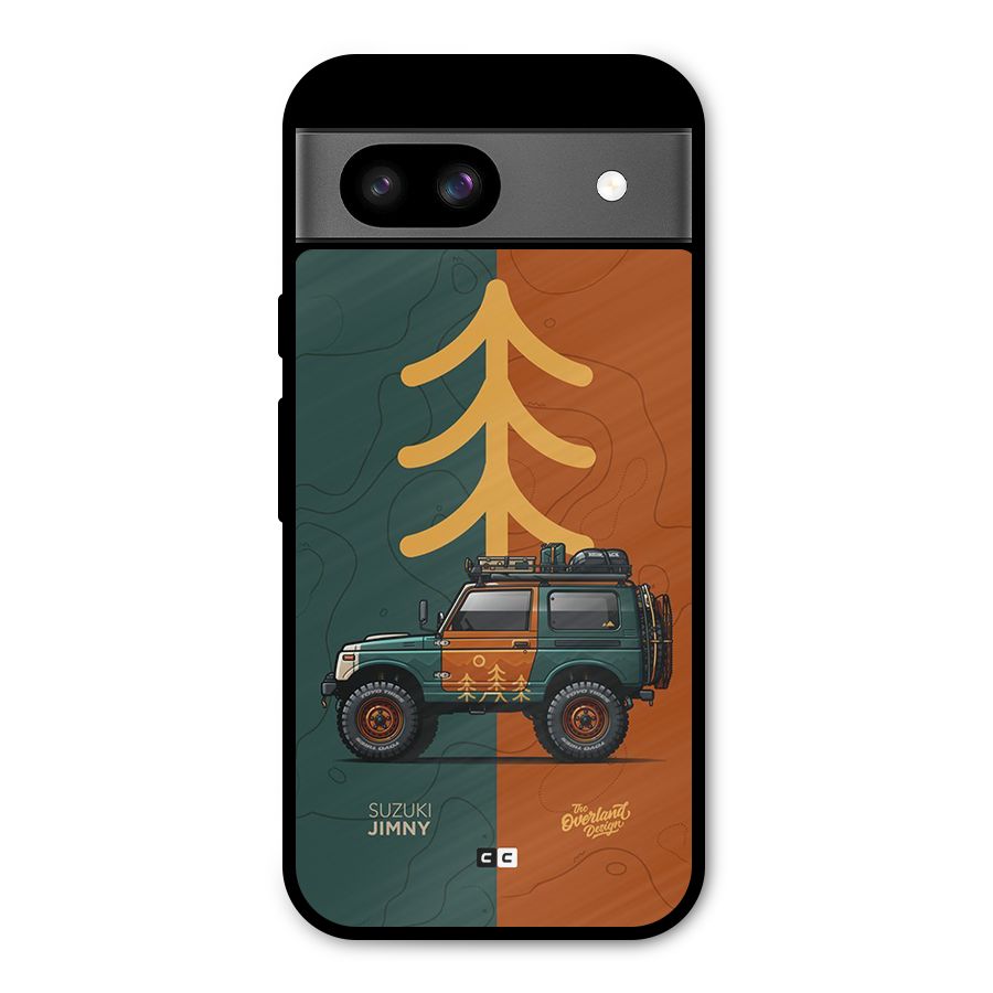 Amazing Defence Car Metal Back Case for Google Pixel 8a