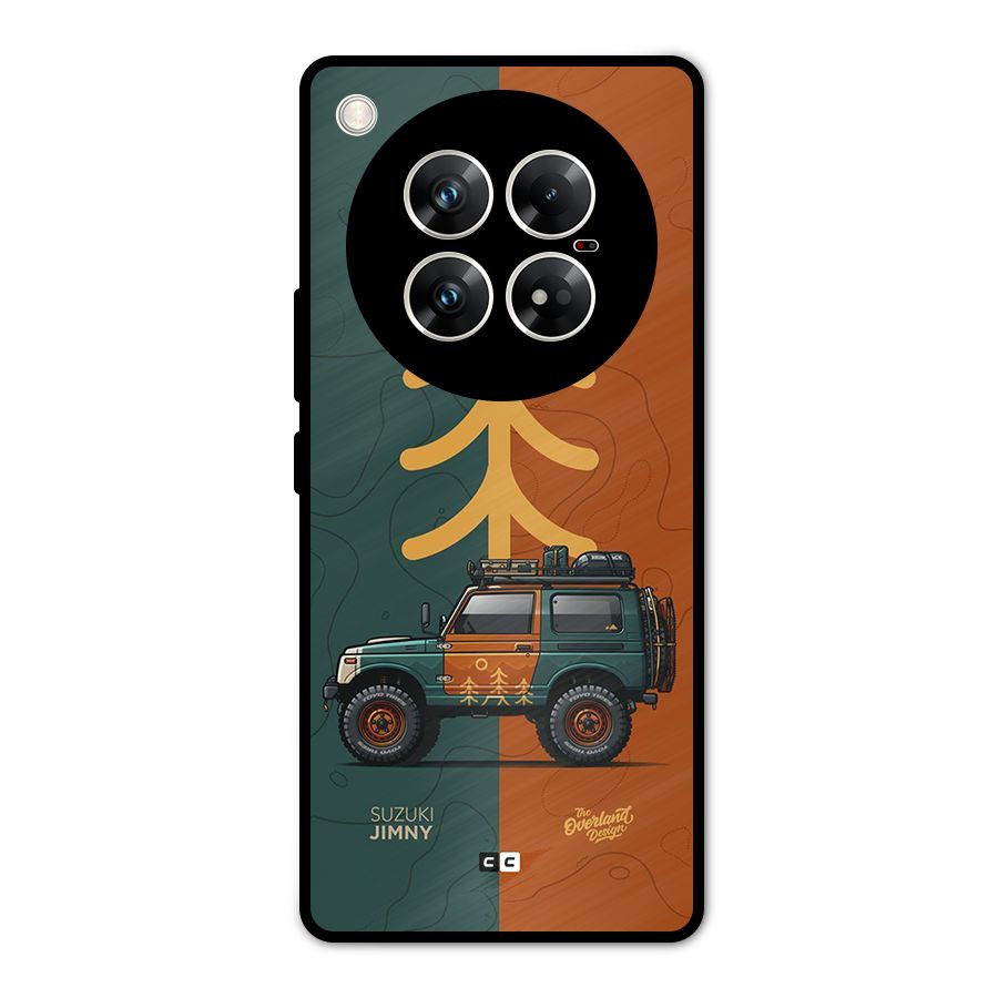 Amazing Defence Car Metal Back Case for Infinix Zero 40 5G