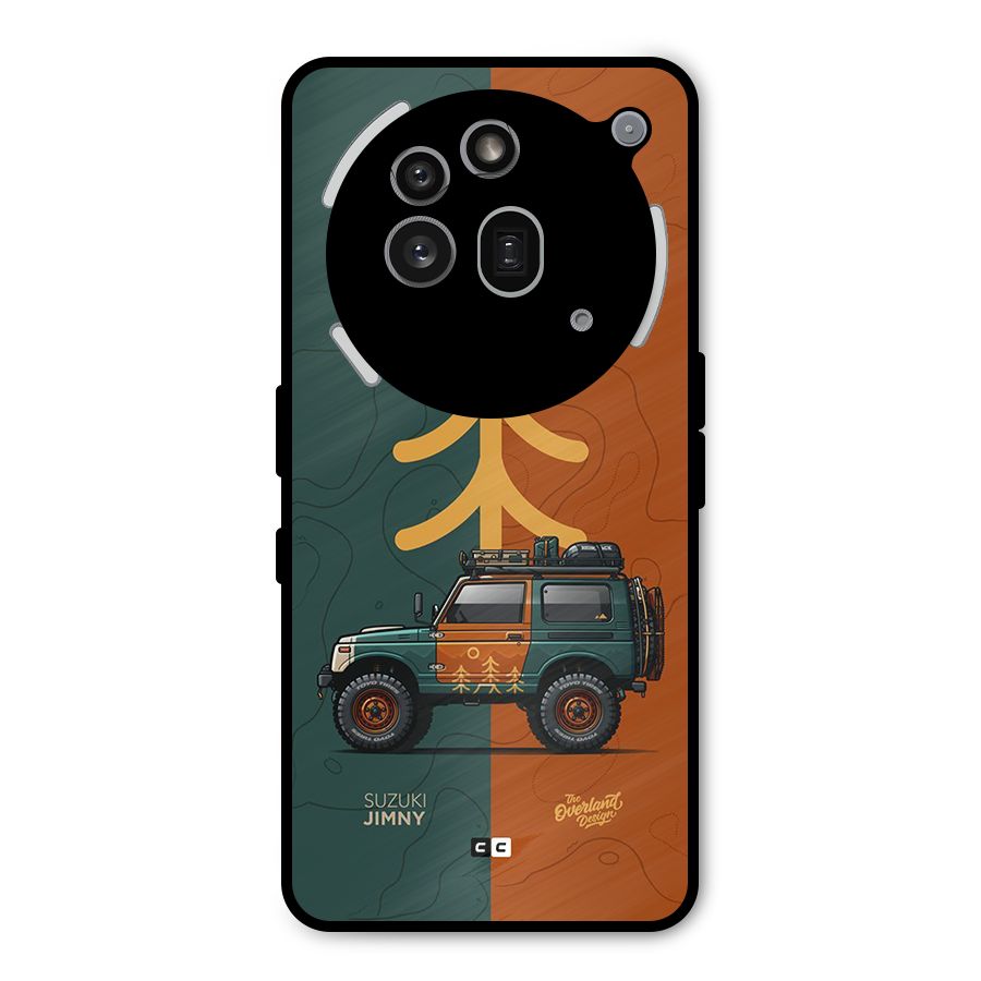 Amazing Defence Car Metal Back Case for Nothing Phone 3a Pro