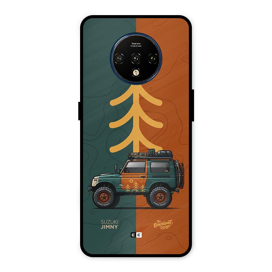Amazing Defence Car Metal Back Case for OnePlus 7T