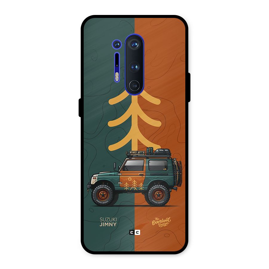 Amazing Defence Car Metal Back Case for OnePlus 8 Pro