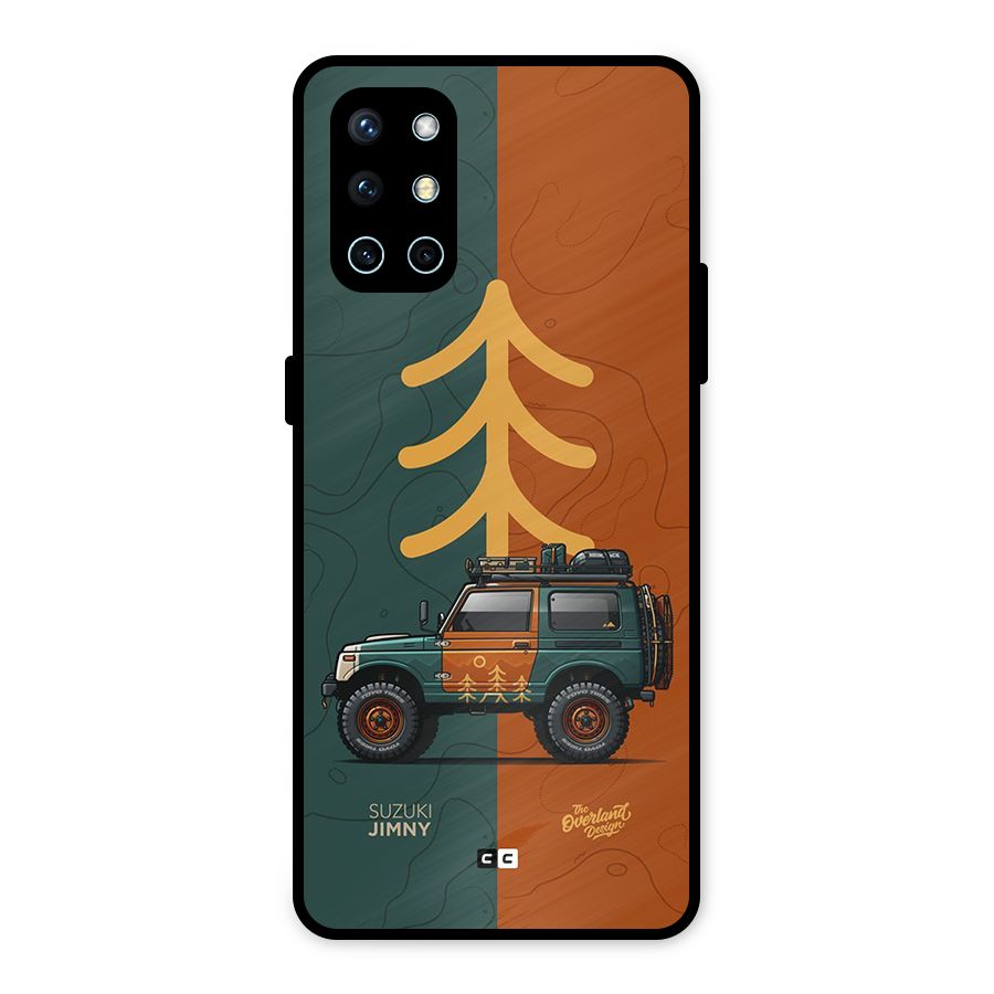 Amazing Defence Car Metal Back Case for OnePlus 9R