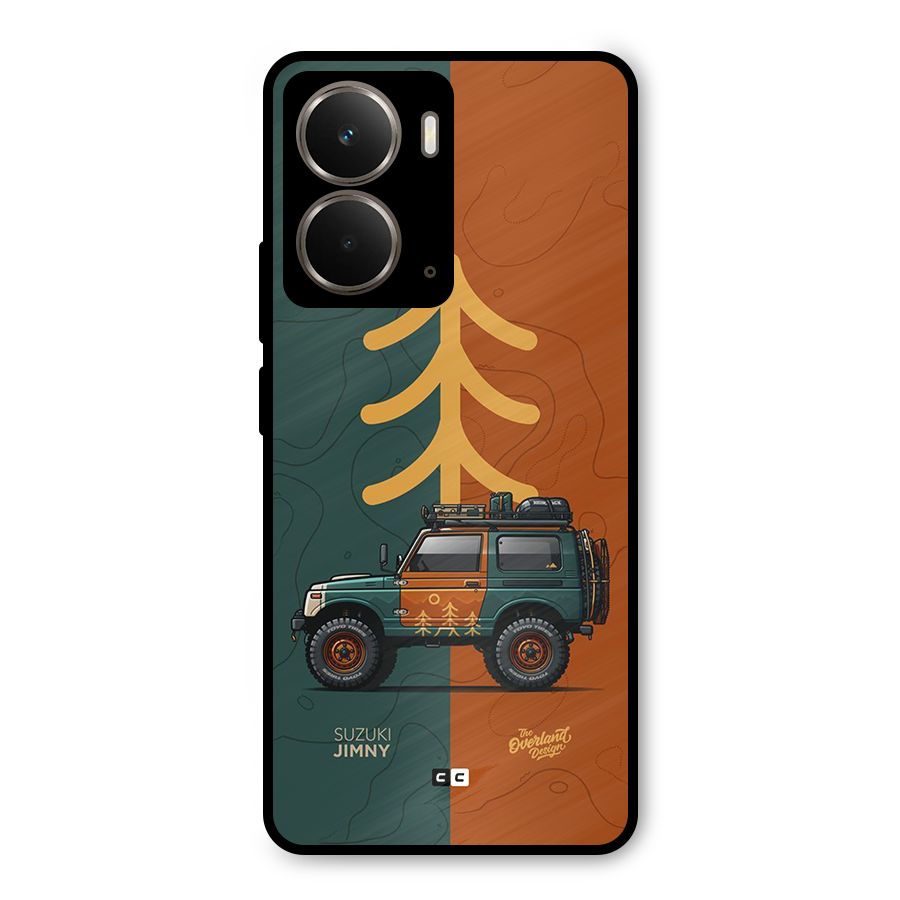Amazing Defence Car Metal Back Case for Realme P3