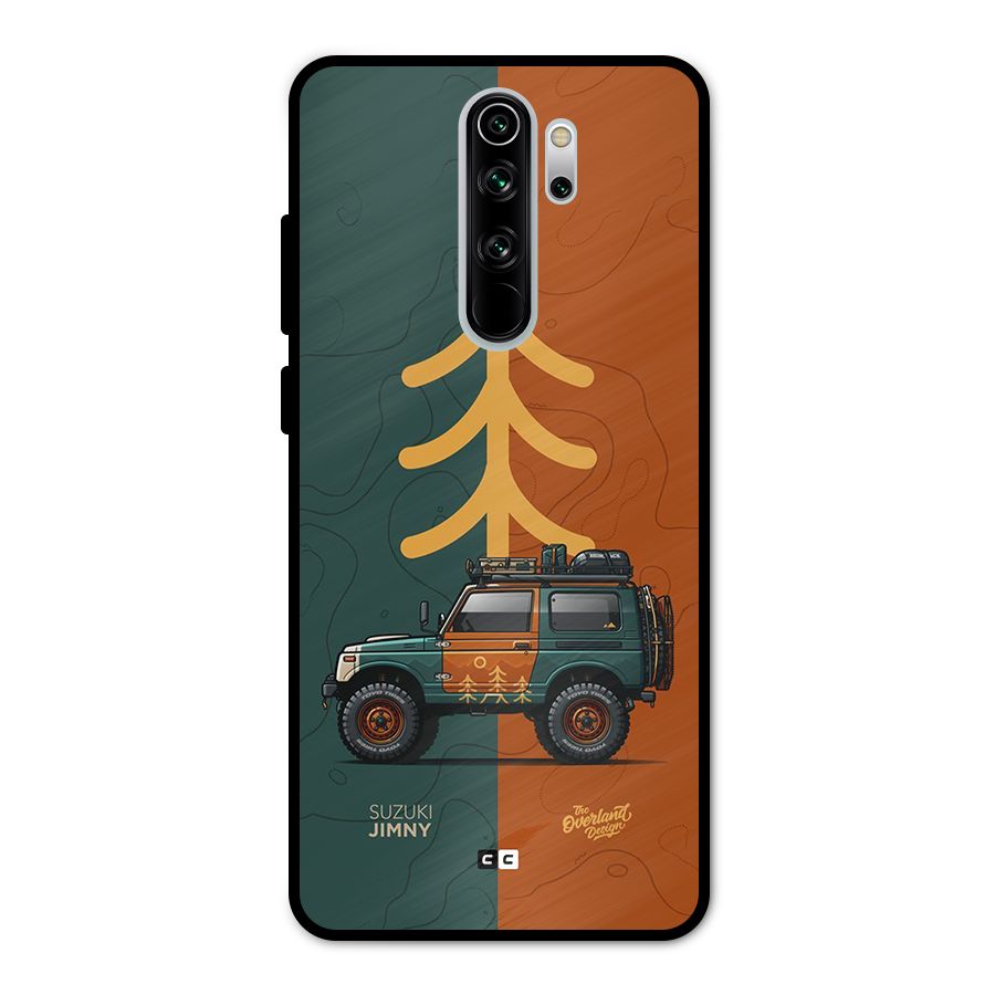 Amazing Defence Car Metal Back Case for Redmi Note 8 Pro