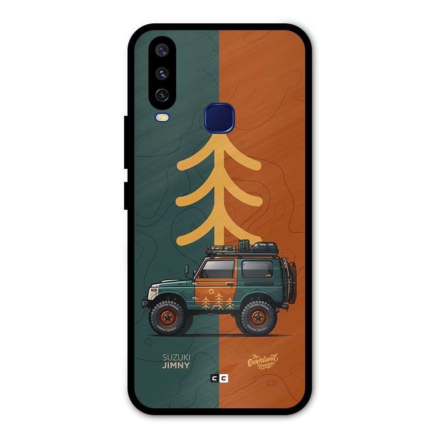 Amazing Defence Car Metal Back Case for Vivo V17