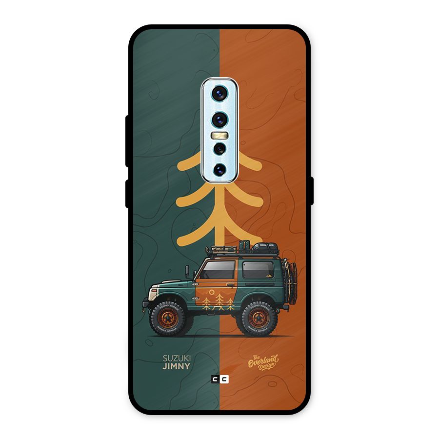 Amazing Defence Car Metal Back Case for Vivo V17 Pro