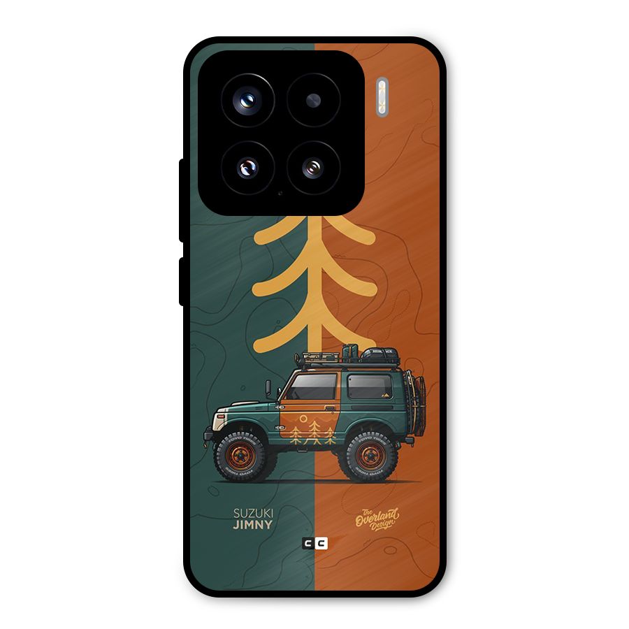 Amazing Defence Car Metal Back Case for Xiaomi 15