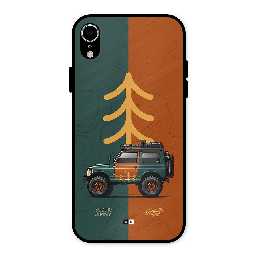 Amazing Defence Car Metal Back Case for iPhone XR
