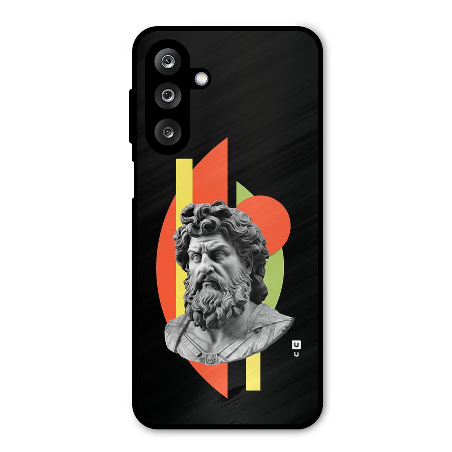 Amazing Geometry Metal Back Case for Galaxy M36