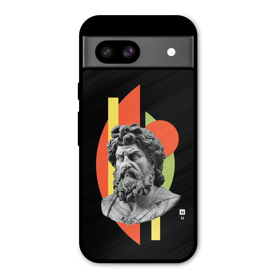 Amazing Geometry Metal Back Case for Google Pixel 8a