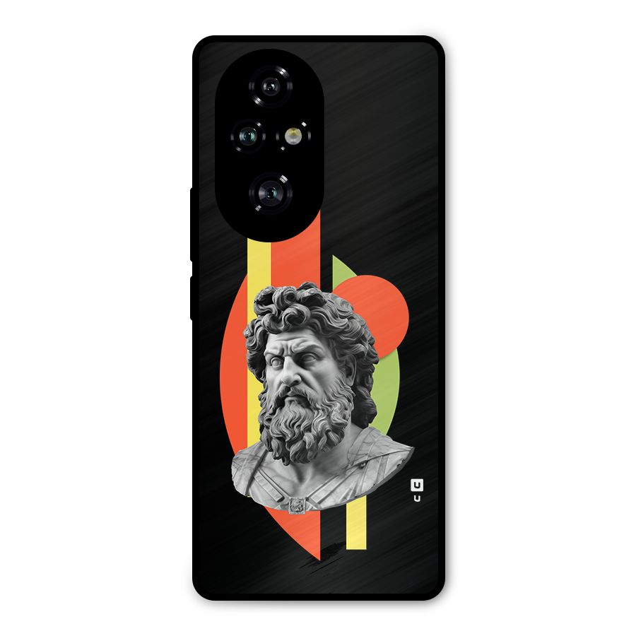 Amazing Geometry Metal Back Case for Honor 200 Pro