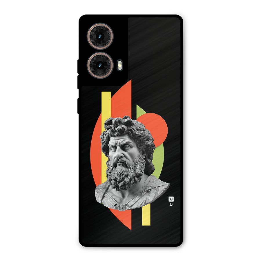 Amazing Geometry Metal Back Case for Moto G85