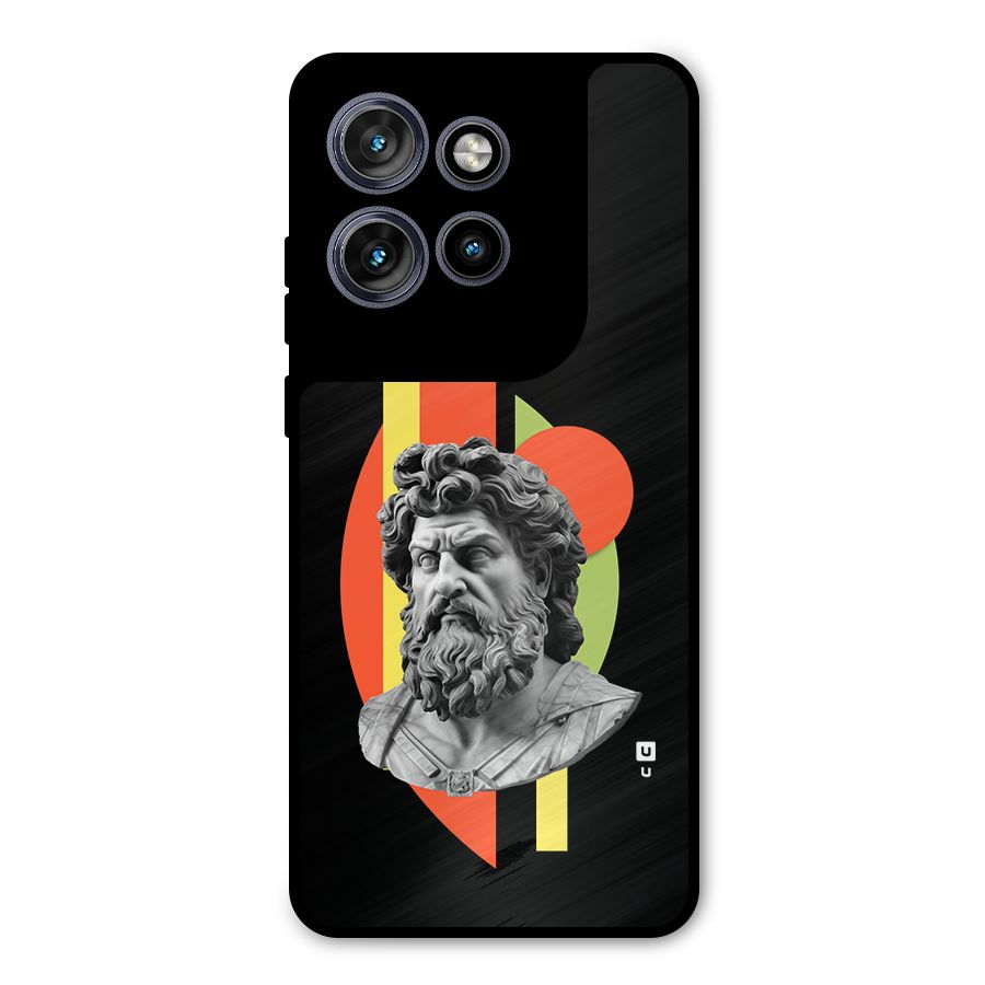 Amazing Geometry Metal Back Case for Motorola Edge 50 Neo