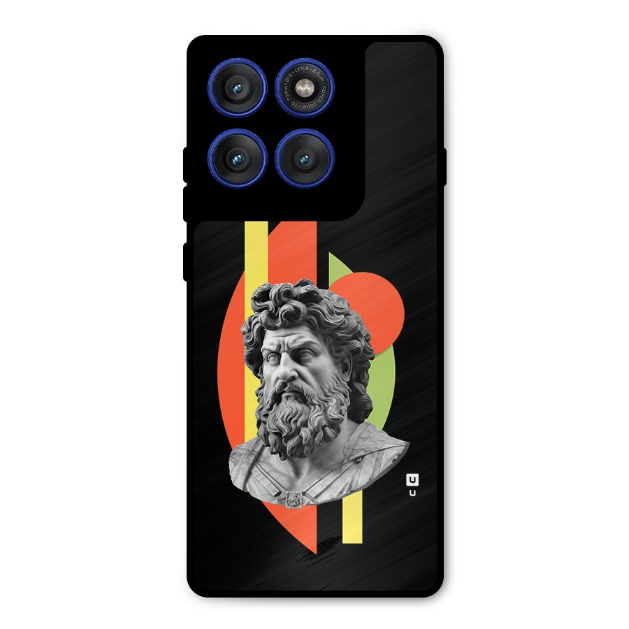 Amazing Geometry Metal Back Case for Motorola Edge 60 Pro