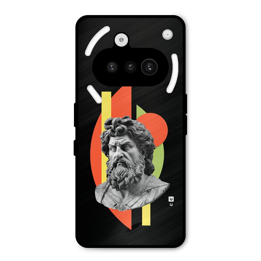 Amazing Geometry Metal Back Case for Nothing Phone 3a