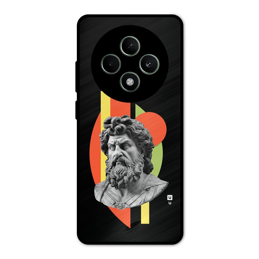 Amazing Geometry Metal Back Case for Oppo F27