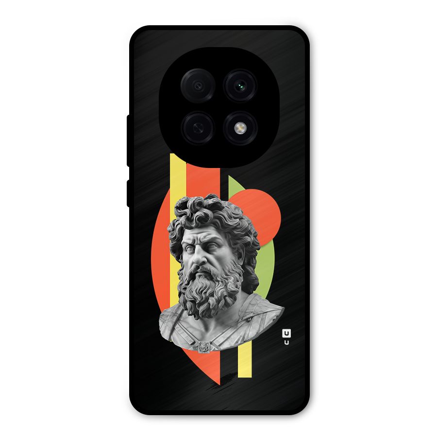 Amazing Geometry Metal Back Case for Oppo F29 Pro