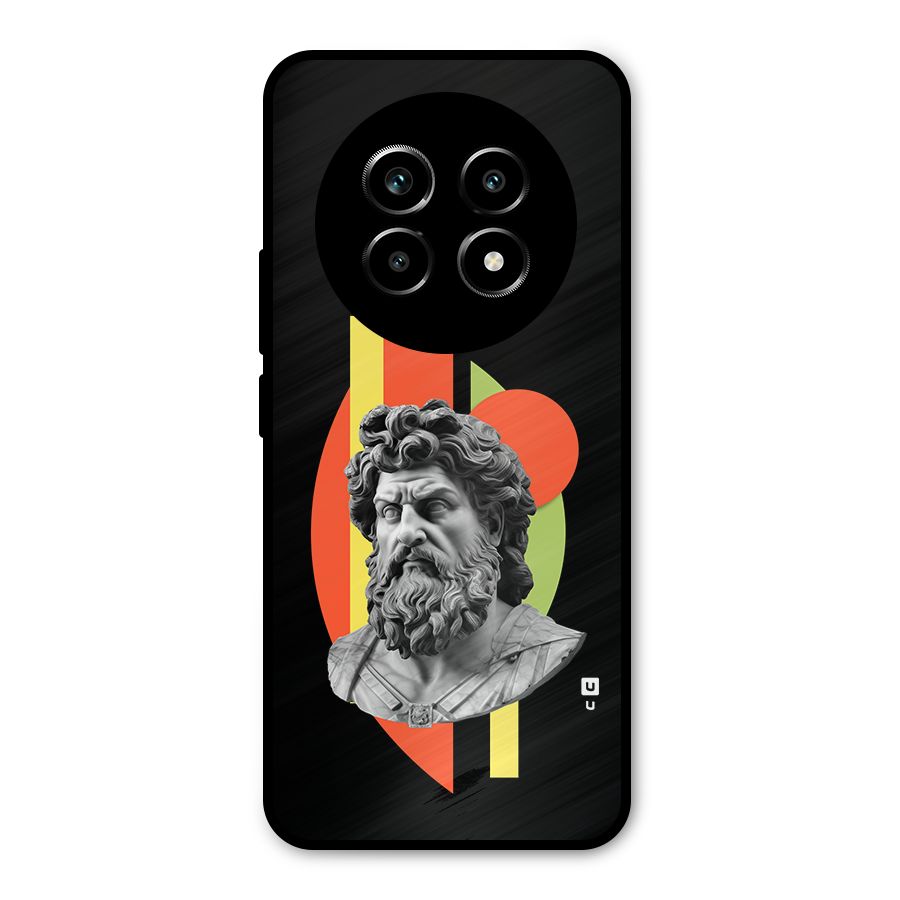 Amazing Geometry Metal Back Case for Realme 13 Pro