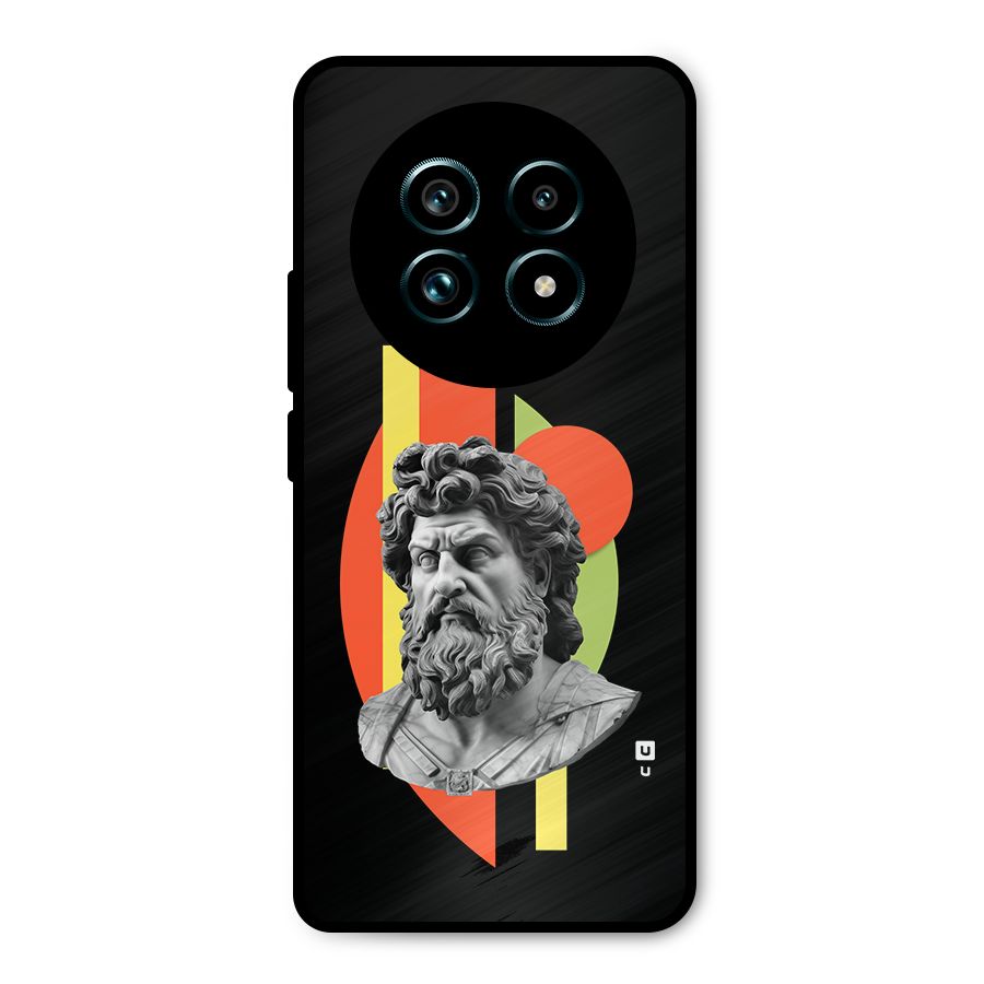 Amazing Geometry Metal Back Case for Realme 13 Pro Plus