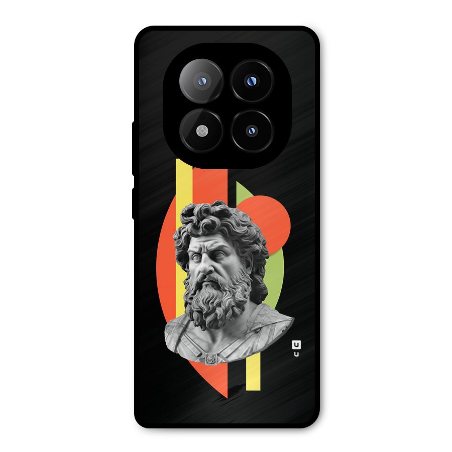 Amazing Geometry Metal Back Case for Redmi Note 14 Pro Plus 5G