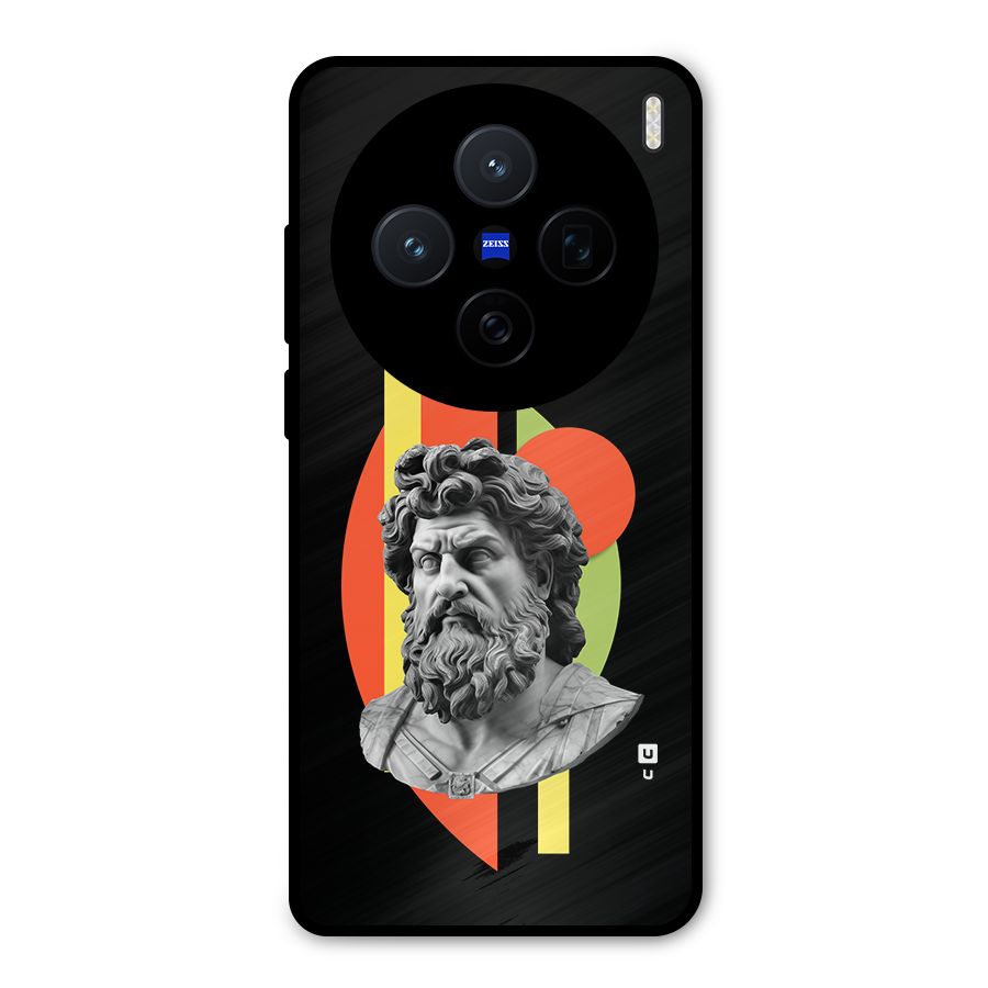 Amazing Geometry Metal Back Case for Vivo X200