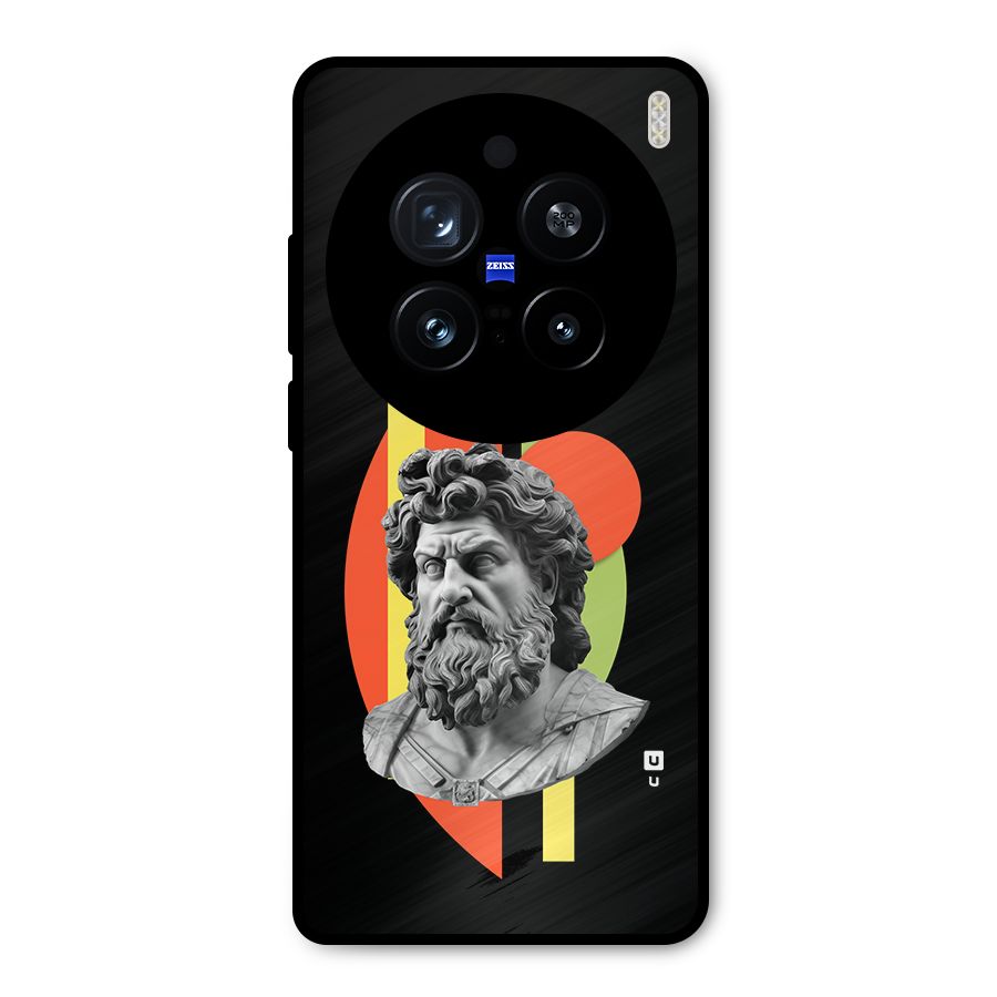 Amazing Geometry Metal Back Case for Vivo X200 Pro