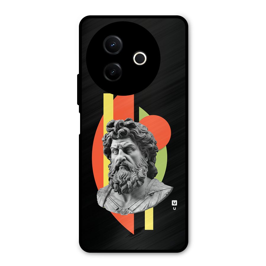 Amazing Geometry Metal Back Case for Vivo Y39