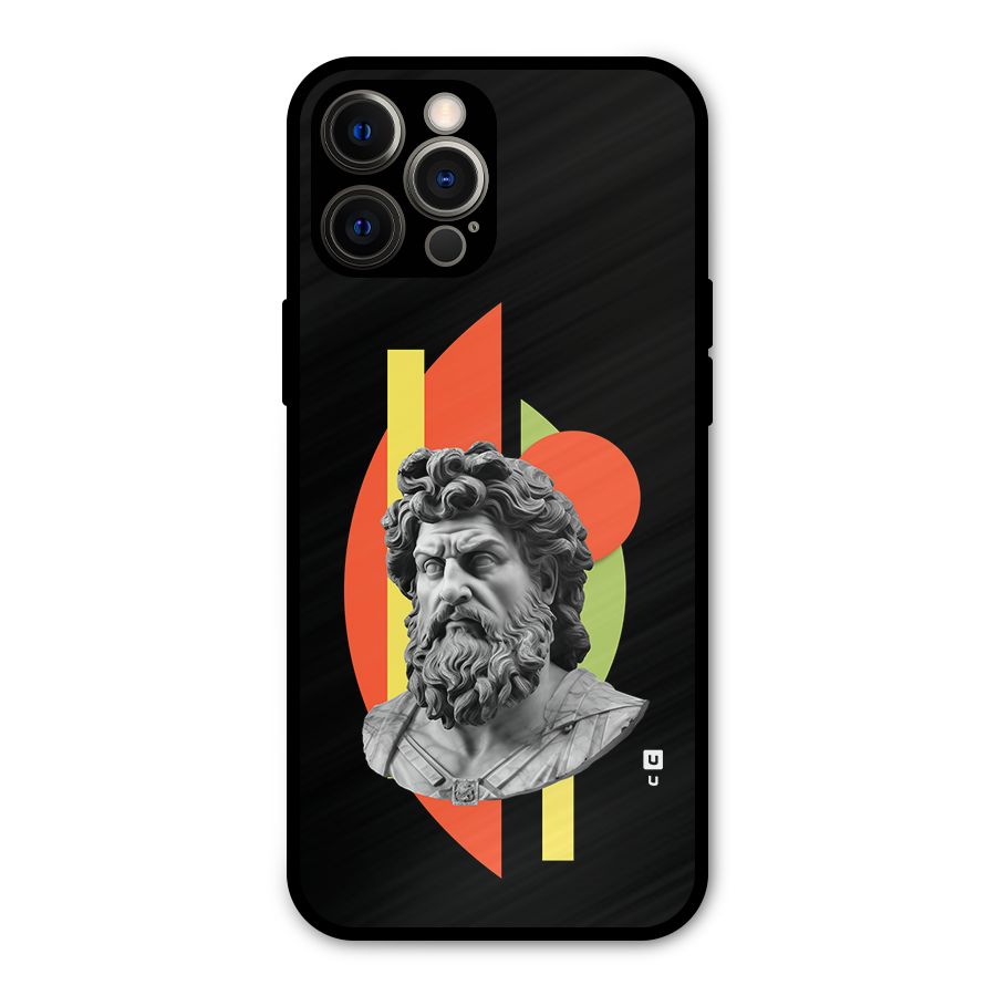 Amazing Geometry Metal Back Case for iPhone 12 Pro Max