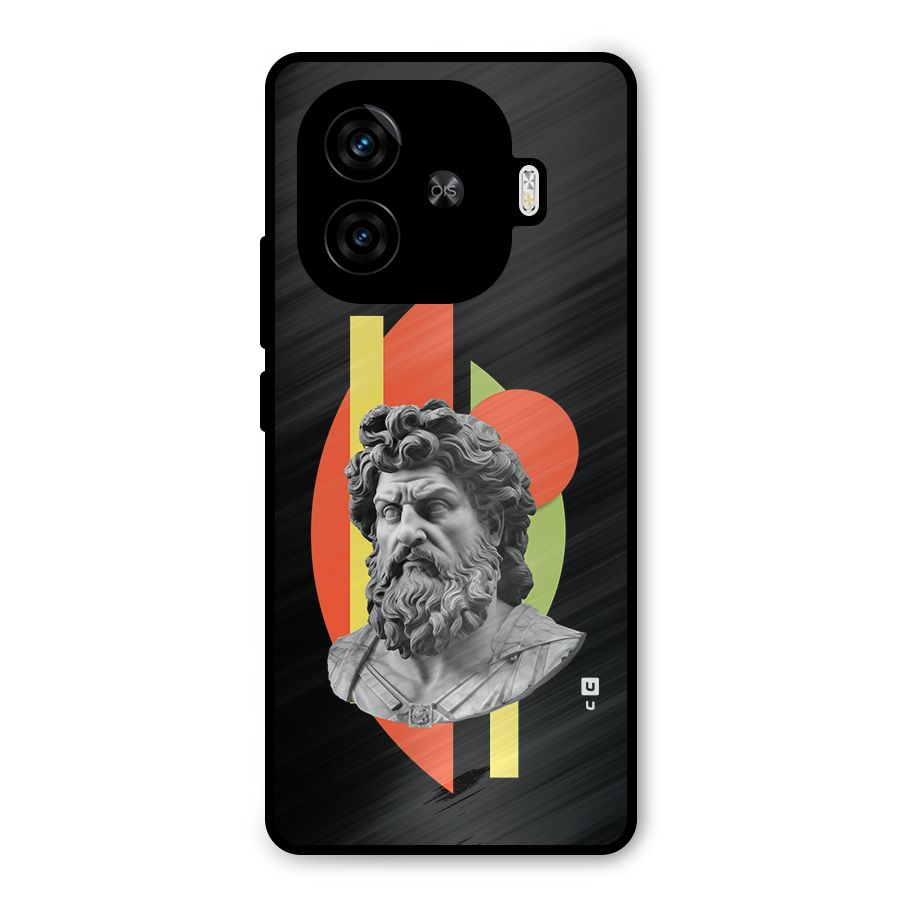 Amazing Geometry Metal Back Case for iQOO Neo 10R