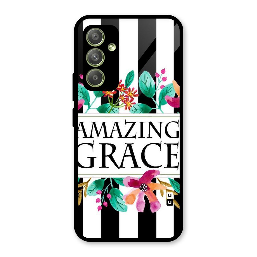 Amazing Grace Glass Back Case for Galaxy A54