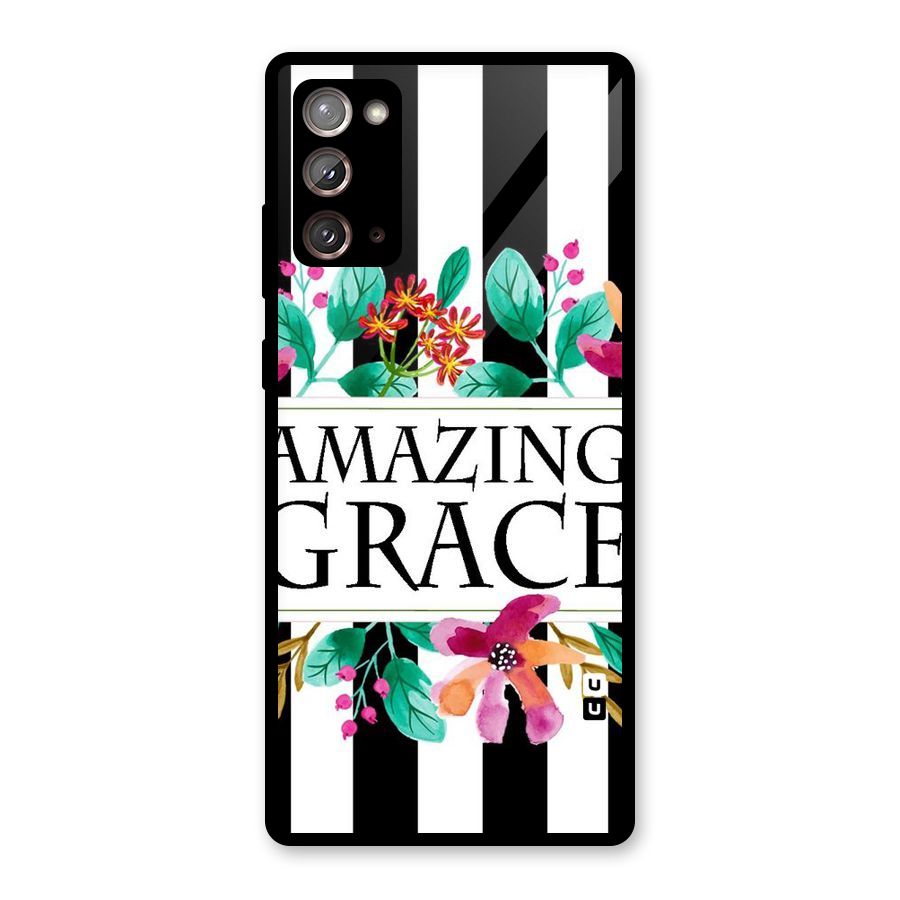 Amazing Grace Glass Back Case for Galaxy Note 20