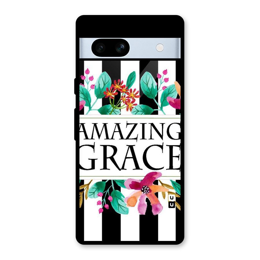 Amazing Grace Glass Back Case for Google Pixel 7a