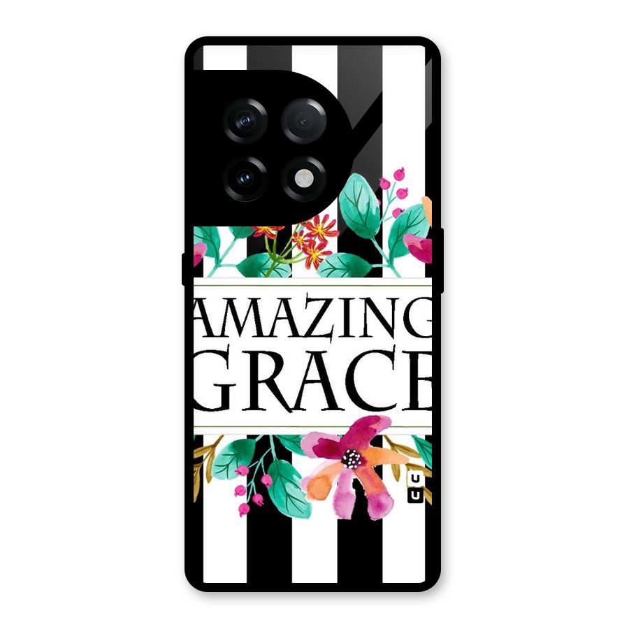 Amazing Grace Glass Back Case for OnePlus 11R