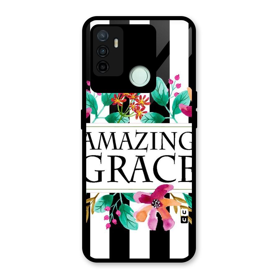 Amazing Grace Glass Back Case for Oppo A53