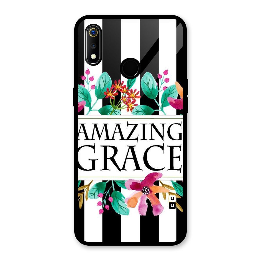 Amazing Grace Glass Back Case for Realme 3