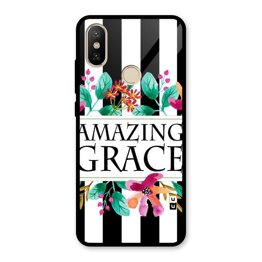 Amazing Grace Glass Back Case for Redmi A2