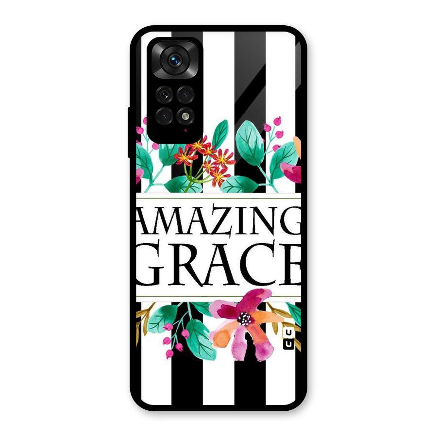 Amazing Grace Glass Back Case for Redmi Note 11S