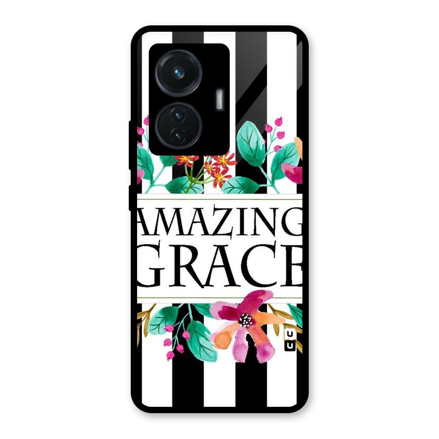 Amazing Grace Glass Back Case for Vivo T1 44W