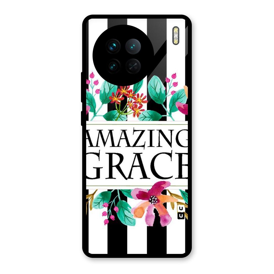 Amazing Grace Glass Back Case for Vivo X90