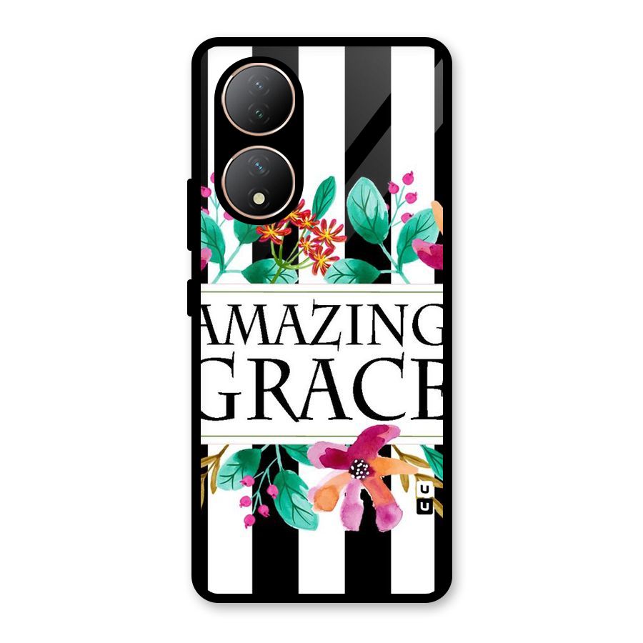 Amazing Grace Glass Back Case for Vivo Y100A