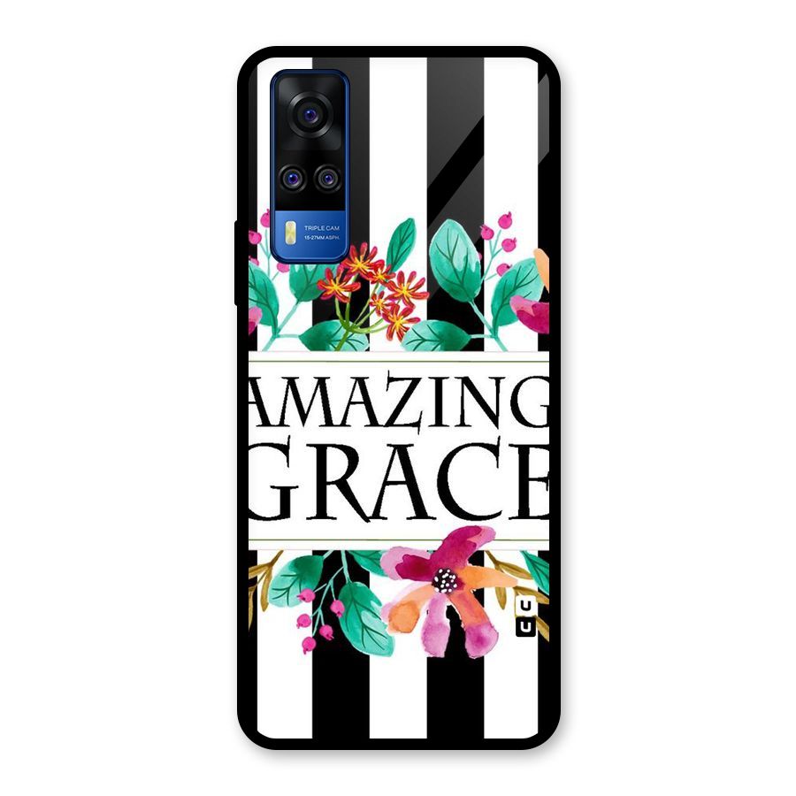 Amazing Grace Glass Back Case for Vivo Y31