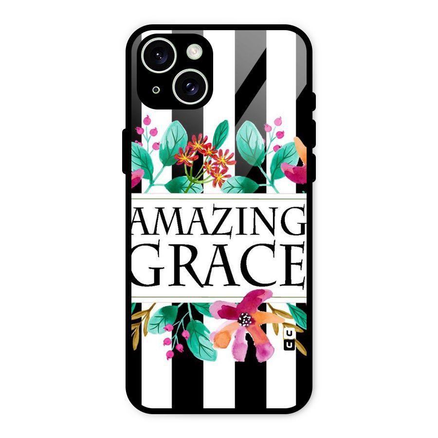 Amazing Grace Glass Back Case for iPhone 15 Plus