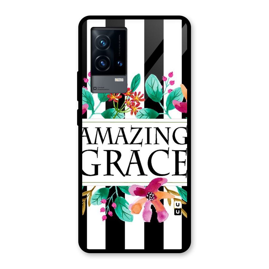 Amazing Grace Glass Back Case for iQOO 9 5G