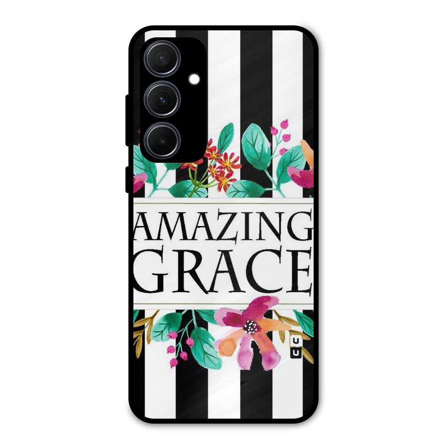 Amazing Grace Metal Back Case for Galaxy A35