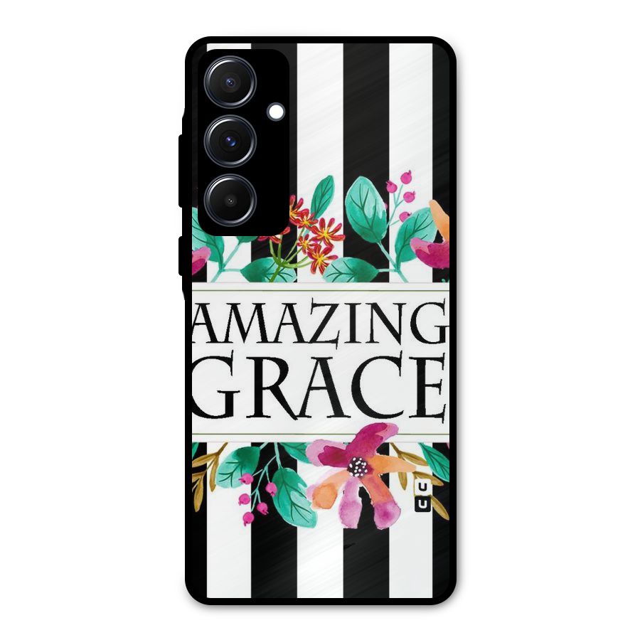 Amazing Grace Metal Back Case for Galaxy A55