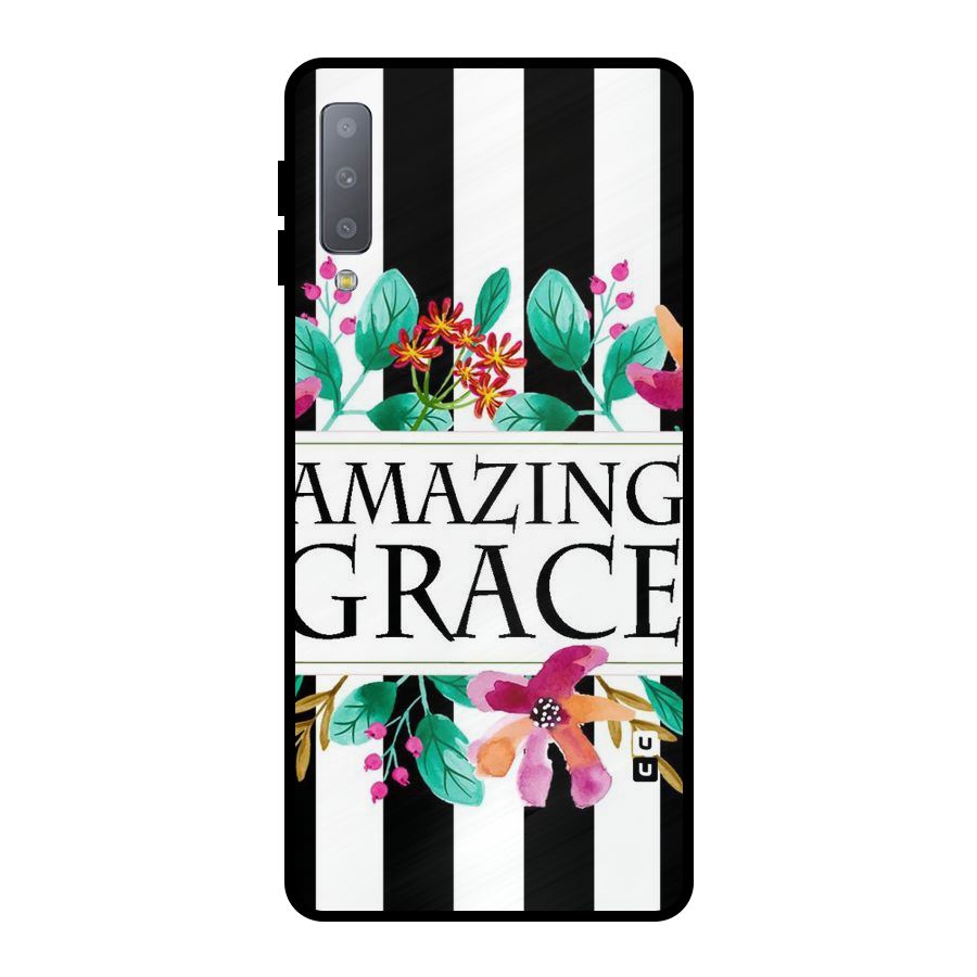 Amazing Grace Metal Back Case for Galaxy A7 (2018)