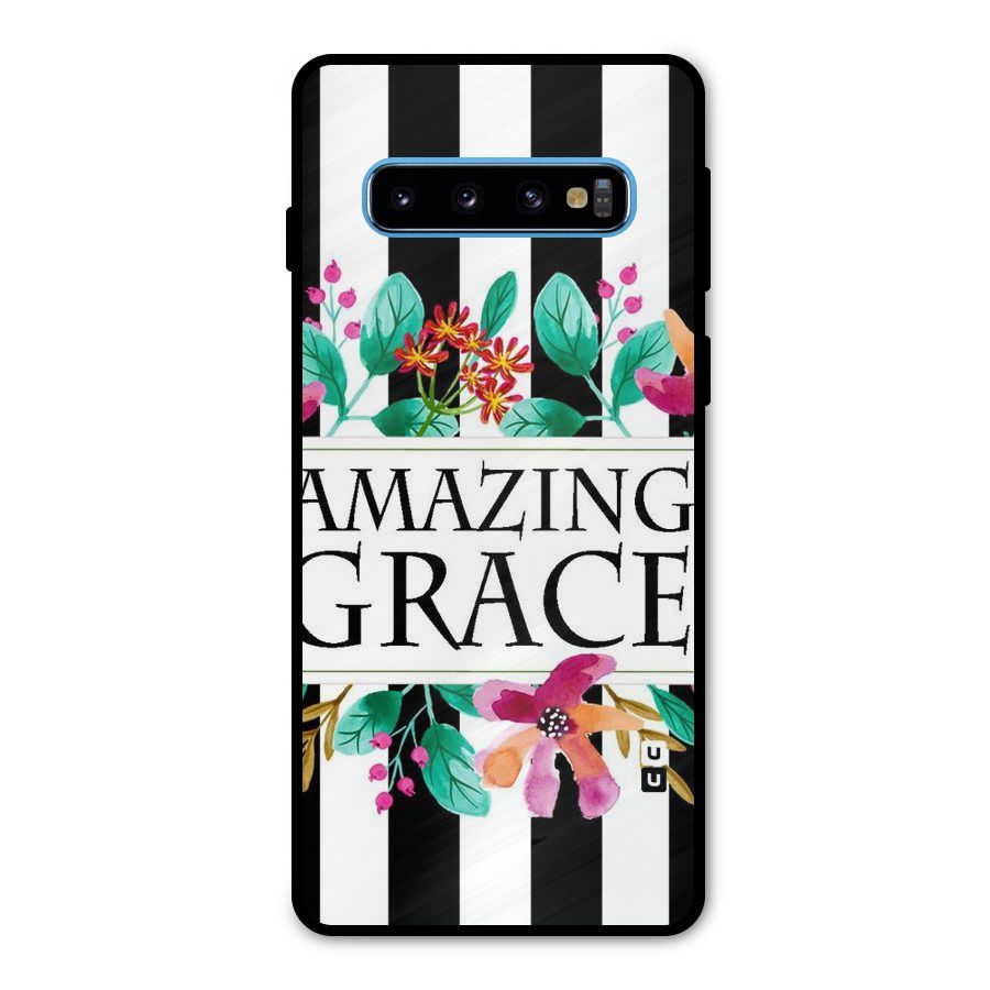 Amazing Grace Metal Back Case for Galaxy S10